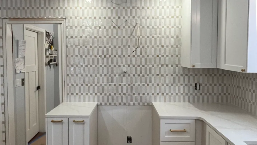 tile work elegant gray white tiles kitchen wall lake orion mi tile work elegant gray white tiles kitchen wall lake orion mi
